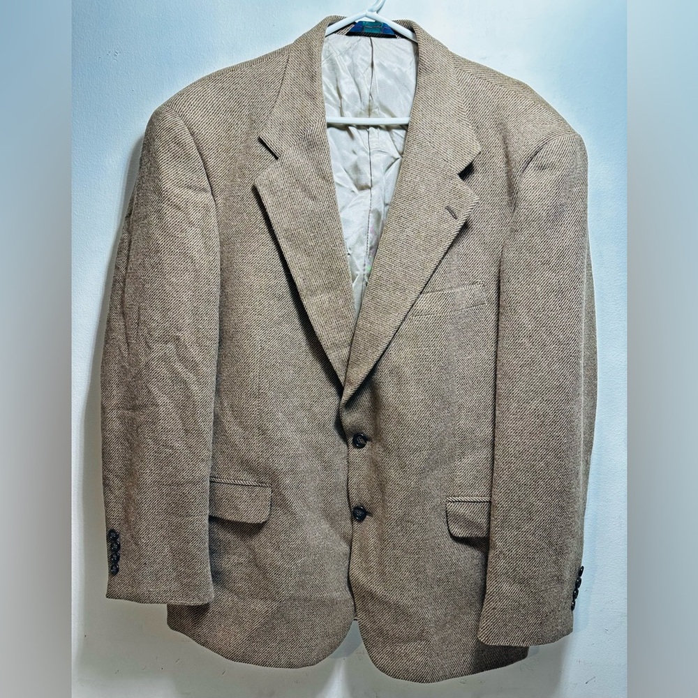 Colours by Alexander Julian Tweed Sport Coat Blazer Men’s Vintage Classic